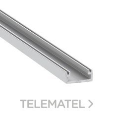 LUZ NEGRA - ML PERFIL PARA LED M ALUMINIO