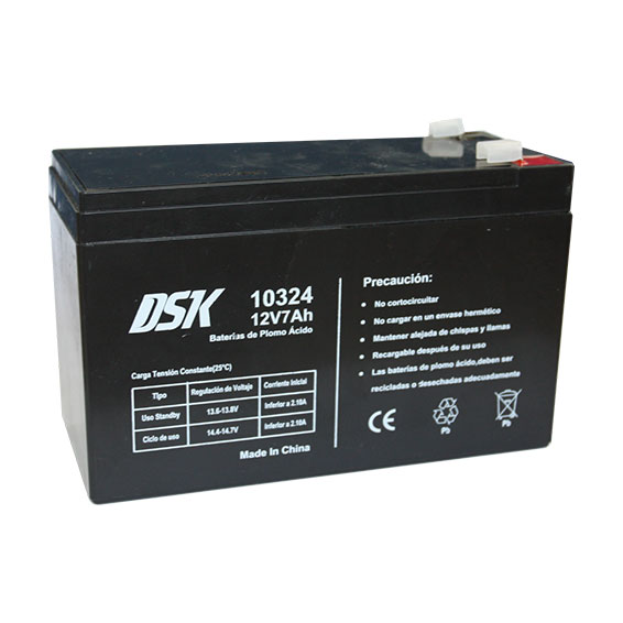 VARIOS - BATERIA PLOMO ACIDO 12V 7AH 151X65X96