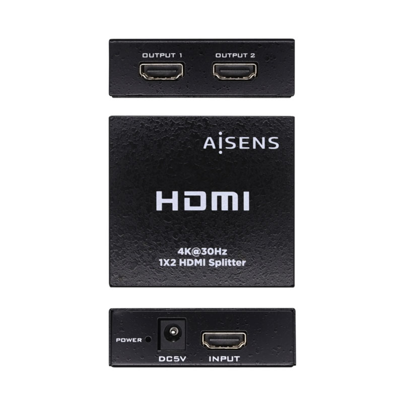 VARIOS - SPLITTER HDMI 4K 1 IN/2 OUT