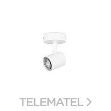 FORLIGHT - PLAFON GU10 1 FOCO KEEPER BLANCO