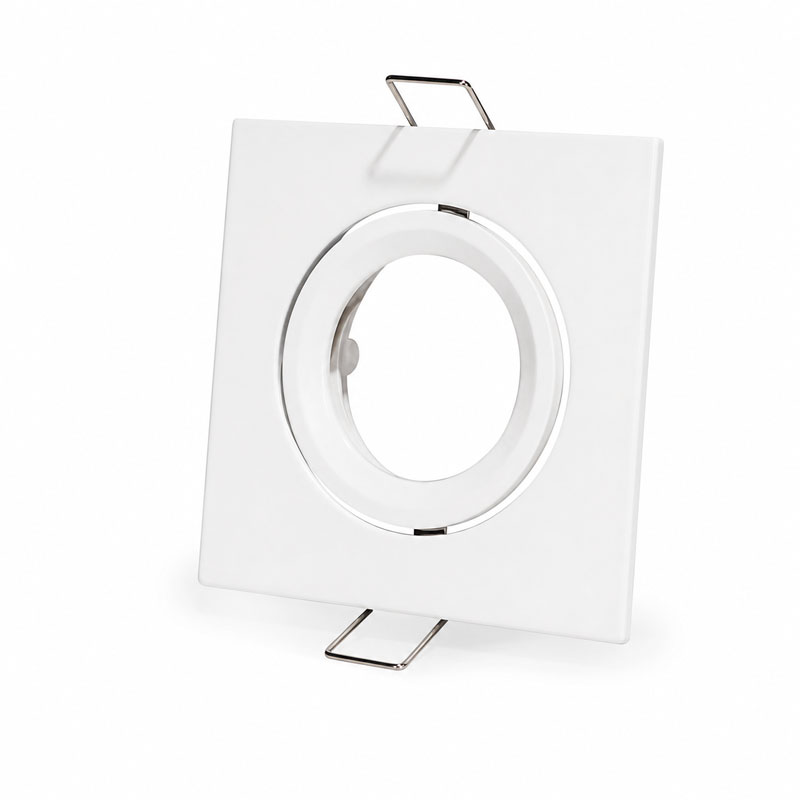 VARIOS - ARO EMP. GU10 BASC. BLANCO METALARC