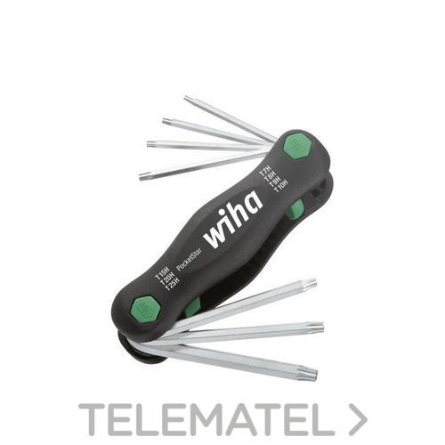WIHA - JUEGO 7 LLAVES TORX H PLEGABLE