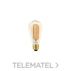 SYLVANIA - LAMP. LED ST64 GOLD E27 7W 2000K REG. - Imagen 2