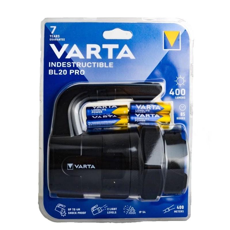 VARTA - LINTERNA MANO INDEST. BL20 PRO