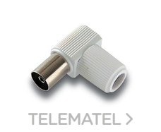ALCAD - CONECTOR HEMBRA Ø9.5MM ACODADO HC095