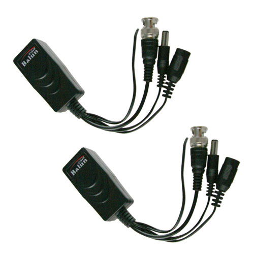VARIOS - PAR DE BALUN 4N1 RJ45 / BNC / JACK