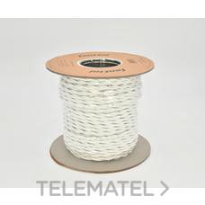 FONTINI - ML CABLE TRENZ. 2X1.5MM² BLANCO F. VIDRIO - Imagen 2