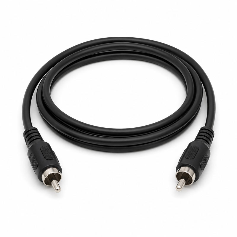 SILVER SANZ - CONEXION 1 RCA M/1 RCA M RG59 1.2M