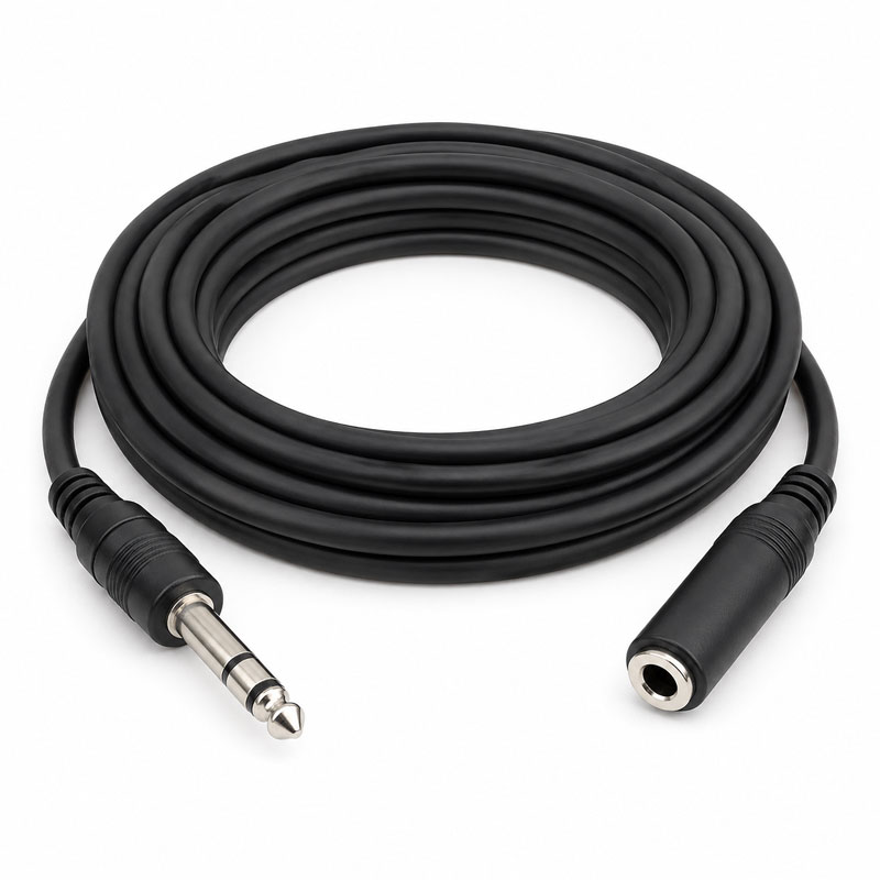 SILVER SANZ - CONEXION 1 JACK EST. 6.3 M/H 5M