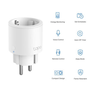 TP-LINK - ENCHUFE WI-FI TAPO 16A C/MONITOR