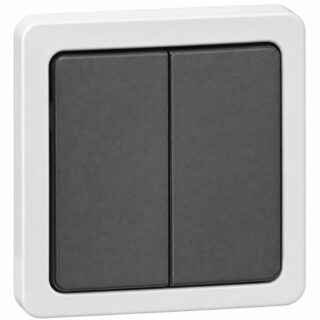 LEGRAND - DOBLE CONMUTADOR P55C BICOLOR