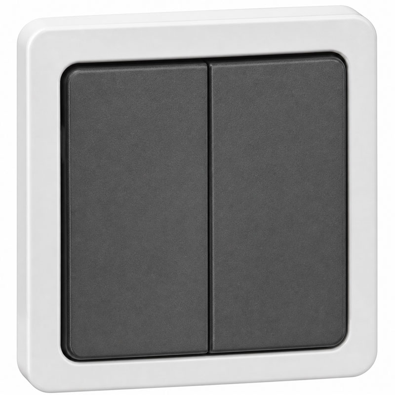 LEGRAND - DOBLE CONMUTADOR P55C BICOLOR