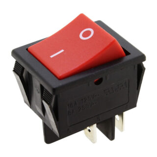 ELECTRO DH - CONMUT. 2X16A TECLA LUM. ROJA 2 POS. LENG.