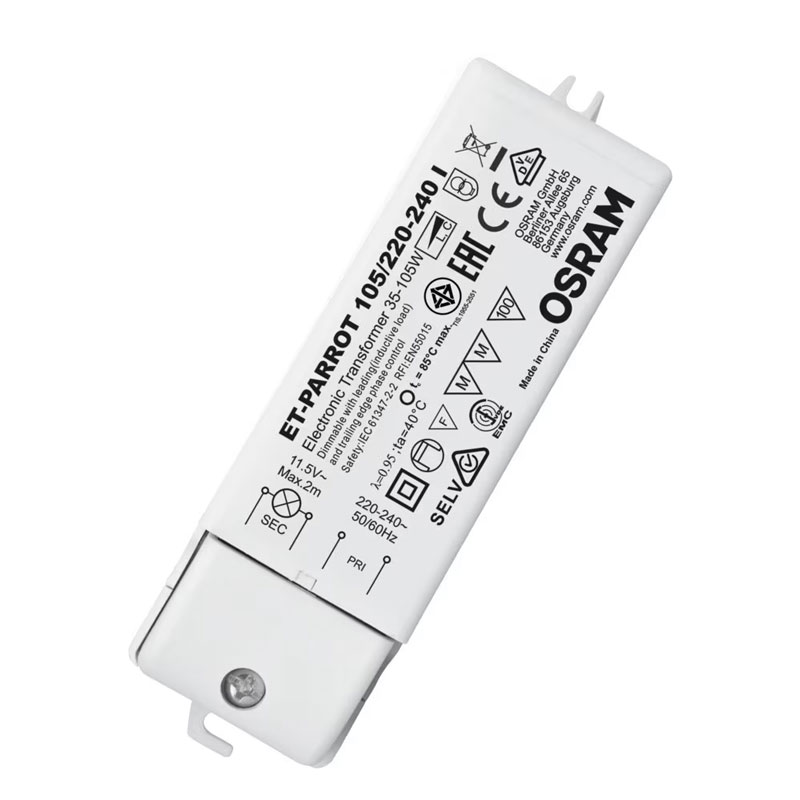 OSRAM - TRANSF. ELECTRONICO 12VAC 35-105W
