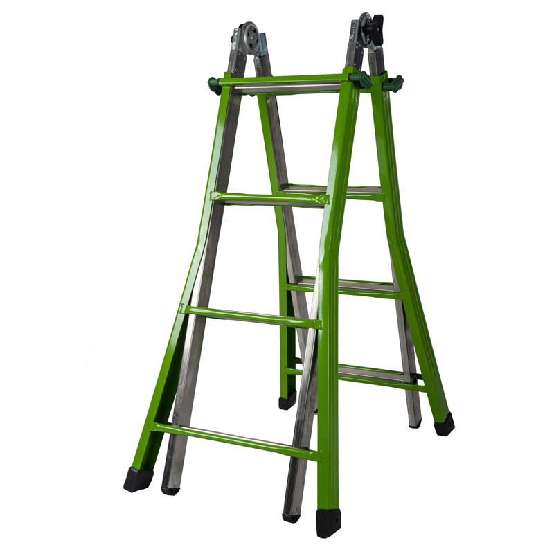 SICOS - ESCALERA DINAMICA 4+4 VERDE