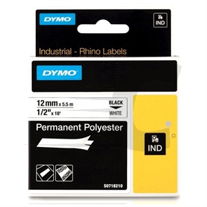 DYMO - CINTA P/RHINO PRO 5000 12MM BLANCA
