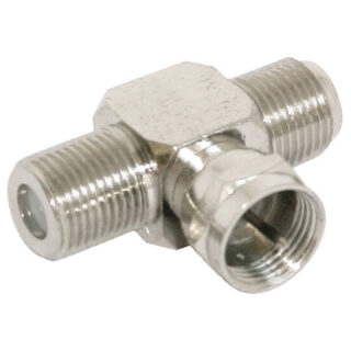 ELECTRO DH - ADAPTADOR F 1 MACHO CON ROSCA A 2 HEMBRAS