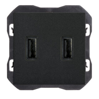 SIMON - CARGADOR USB A+A 270 NEG. MATE