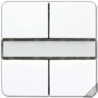JUNG - FRONTAL TECLADO VIA RADIO 2072NABS