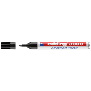 VARIOS - ROTULADOR PERMANENTE EDDING 3000 NEGRO
