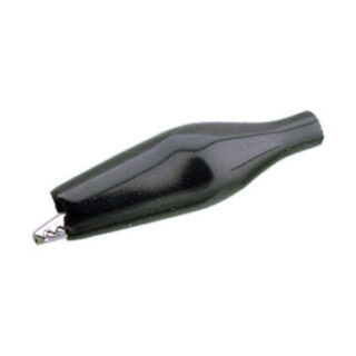 SILVER SANZ - PINZA COCODRILO 27MM NEGRO