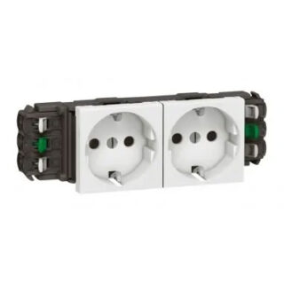 LEGRAND - BASE DOBLE SCHUKO MOSAIC BLANCO