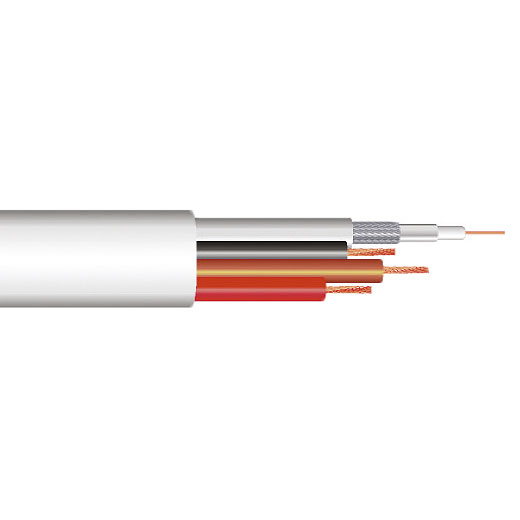 LAZSA - ML MANGUERA BL. CCTV3 3X1MM² + COAXIAL