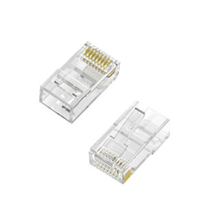 VARIOS - BOLSA 100 UDS. CONECTOR MACHO RJ45 UTP C-6
