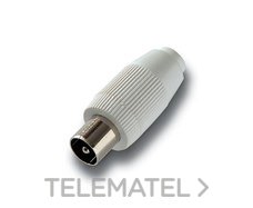 ALCAD - CONECTOR MACHO Ø9.5MM RECTO RM095