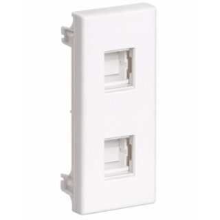 BTICINO - ADAPTADOR 2XRJ45 TOOLLESS 4 MOD.