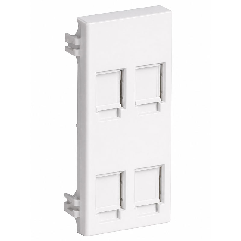 BTICINO - ADAPTADOR 4XRJ45 TOOLLESS 4 MOD.