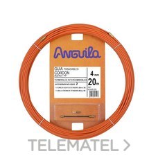 ANGUILA - GUIA CORD. ACERO+NYLON NAR. MATE 20M