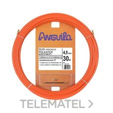 ANGUILA - GUIA POLIESTER HEL. NAR. BRILLO 4,5MM 30M
