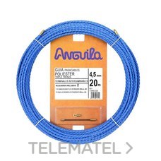 ANGUILA - GUIA POLIESTER HEL. AZUL 4,5MM 20M