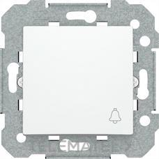 BJC - PULSADOR LOGO CAMPANA BLANCO POLAR