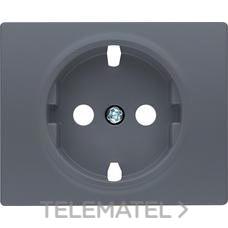 BJC - TAPA SCHUKO 18724-AN ACERO NEPTUNO - Imagen 2