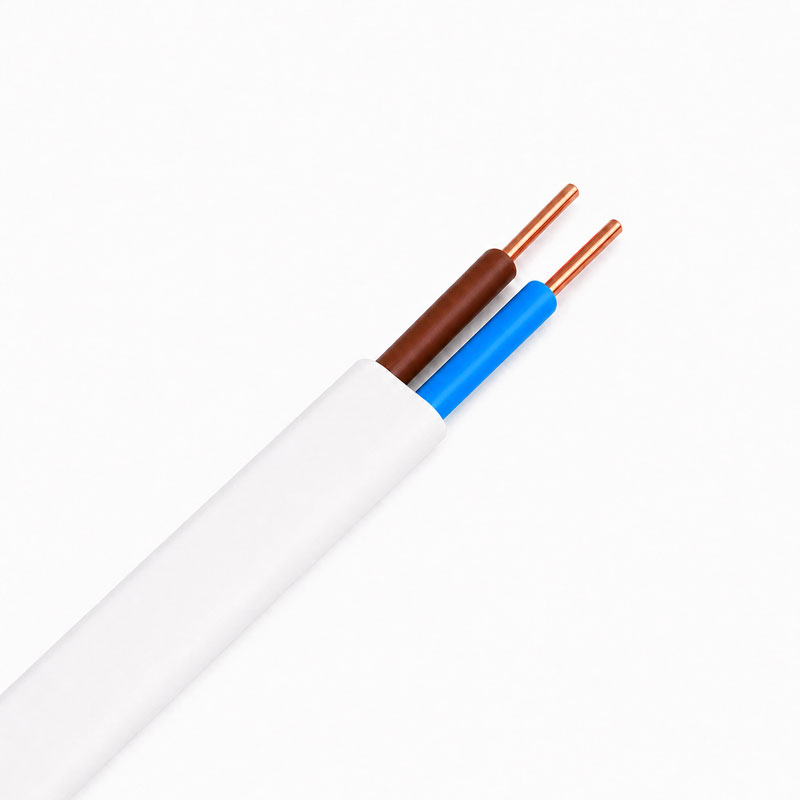 CABLES ESPEC - ML MANG. PLANA H05VVH2-F 2X1 MM² BLANCA