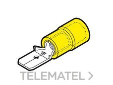 CEMBRE - TERM.FASTON MACHO 4-6MM² 6.3X0.8MM