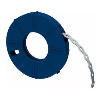 MICA - ROLLO 10M CINTA PERFORADA GALV. 12X0.8