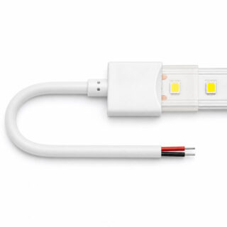 ILUMINIA - CONEX. TIRA LED COB 230V 2 PIN 12MM C/CABLE
