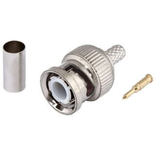 ELECTRO DH - CONECTOR CRIMPAR BNC MACHO Ø5MM (RG58)