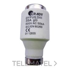 CRADY - FUSIBLE DIAZED DIII E33 50A
