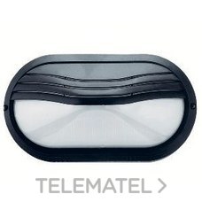 CRISTHER - APLIQUE E27 IP65 169 NEGRO