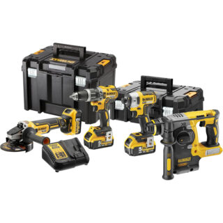 DEWALT - SET 4 HERRAM. XR 18V C/2 MALETINES