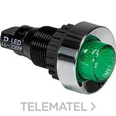 DELECSA - PILOTO Ø16MM 380V BORNES NEON ROJO