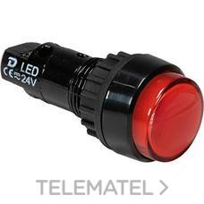 DELECSA - PILOTO Ø13MM 24V BORNES LED VERDE