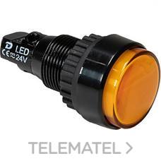 DELECSA - PILOTO Ø16MM 24V BORNES LED NARANJA