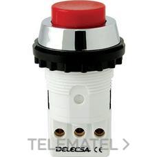 DELECSA - PULSADOR Ø22MM VERDE 1NC + 1NA