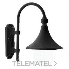 DOPO - FAROL PARED IP43 51 NEGRO