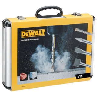 DEWALT - SET MALETIN 11 BROCAS Y 4 CINCELES